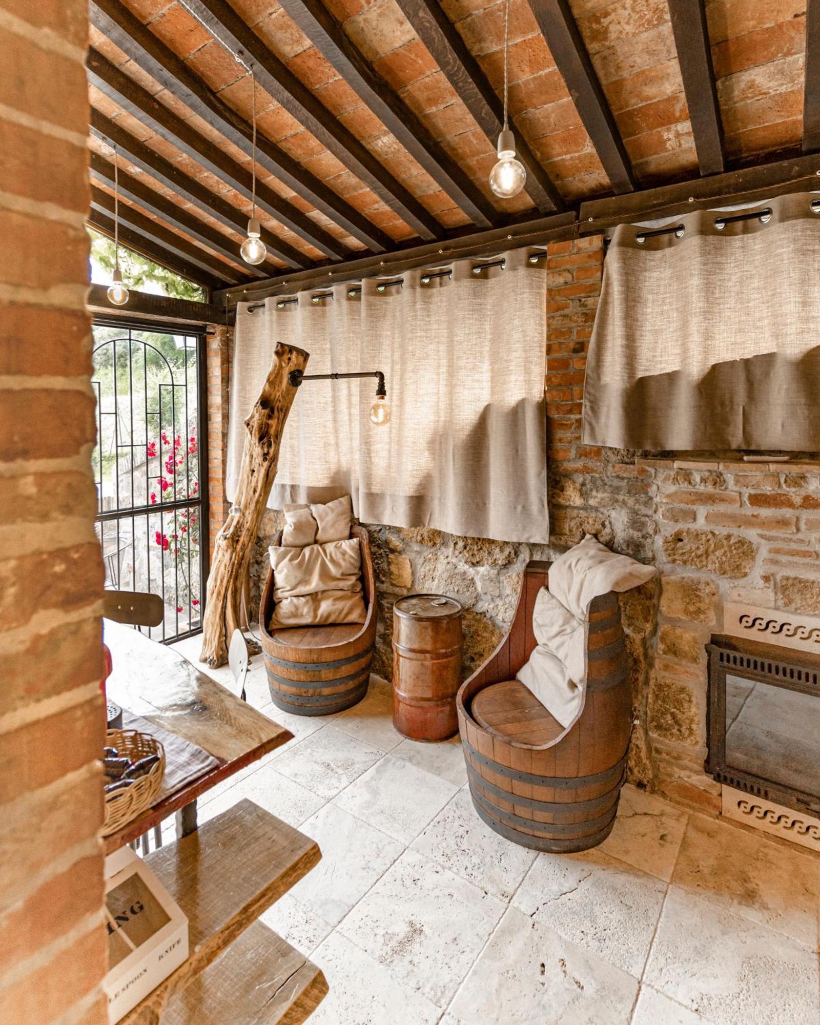 Agriturismo Il Serraglio Montepulciano Stazione 外观 照片
